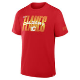 Calgary Flames Fanatics Team Vision Legacy T-Shirt - Red | US 2001708572