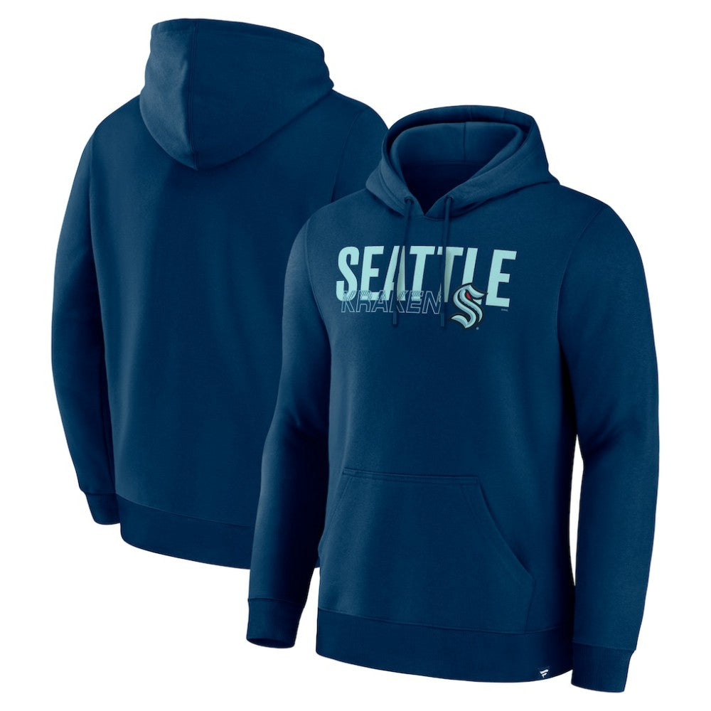 Seattle Kraken Fanatics Net Minder Legacy Hoodie - Deep Sea Blue | US 2001708680