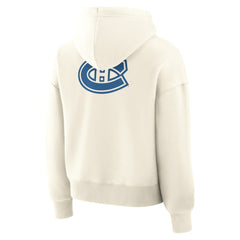 Montreal Canadiens Fanatics Women's Neutral Zone Legacy Hoodie - Cream | US 2001708785