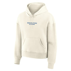 Edmonton Oilers Fanatics Women's Neutral Zone Legacy Hoodie - Cream | US 2001708789