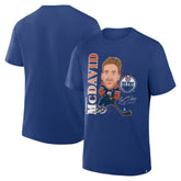 Connor McDavid Edmonton Oilers Fanatics Caricature Player T-Shirt - Royal | US 2001709059