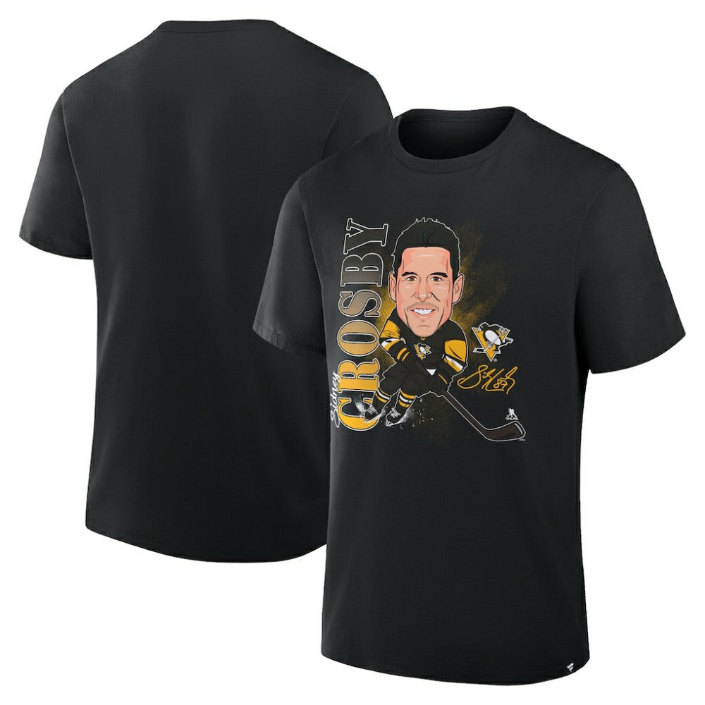 Sidney Crosby Pittsburgh Penguins Fanatics Caricature Player T-Shirt - Black | US 2001709073
