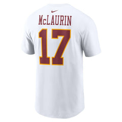 Terry McLaurin Washington Commanders Super Bowl Era Name & Number T-Shirt - White T-shirts