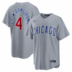 Pete Crow-Armstrong Chicago Cubs Nike Road Replica Jersey - Gray Jerseys