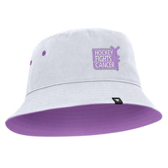Boston Bruins Fanatics Hockey Fights Cancer Bucket Hat - White | US 2001727994