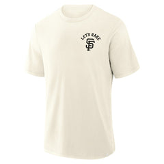 San Francisco Giants Fanatics Nostalgia Stadium Slub T-Shirt - Cream T-shirts