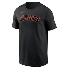 Rafael Devers San Francisco Giants Nike Home Name & Number T-Shirt - Black T-shirts