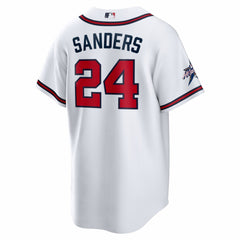 Deion Sanders Atlanta Braves Nike Home Retired Player Replica Jersey - White Jerseys
