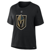 Mitch Marner Vegas Golden Knights Fanatics Women's Authentic Stack Name & Number T-Shirt - Black | US 2001744818