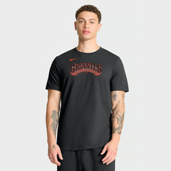 San Francisco Giants Nike Alternate Wordmark T-Shirt - Black T-shirts
