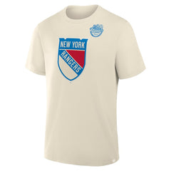 New York Rangers Fanatics 2026 NHL Winter Classic T-Shirt - Cream | US 2001759294