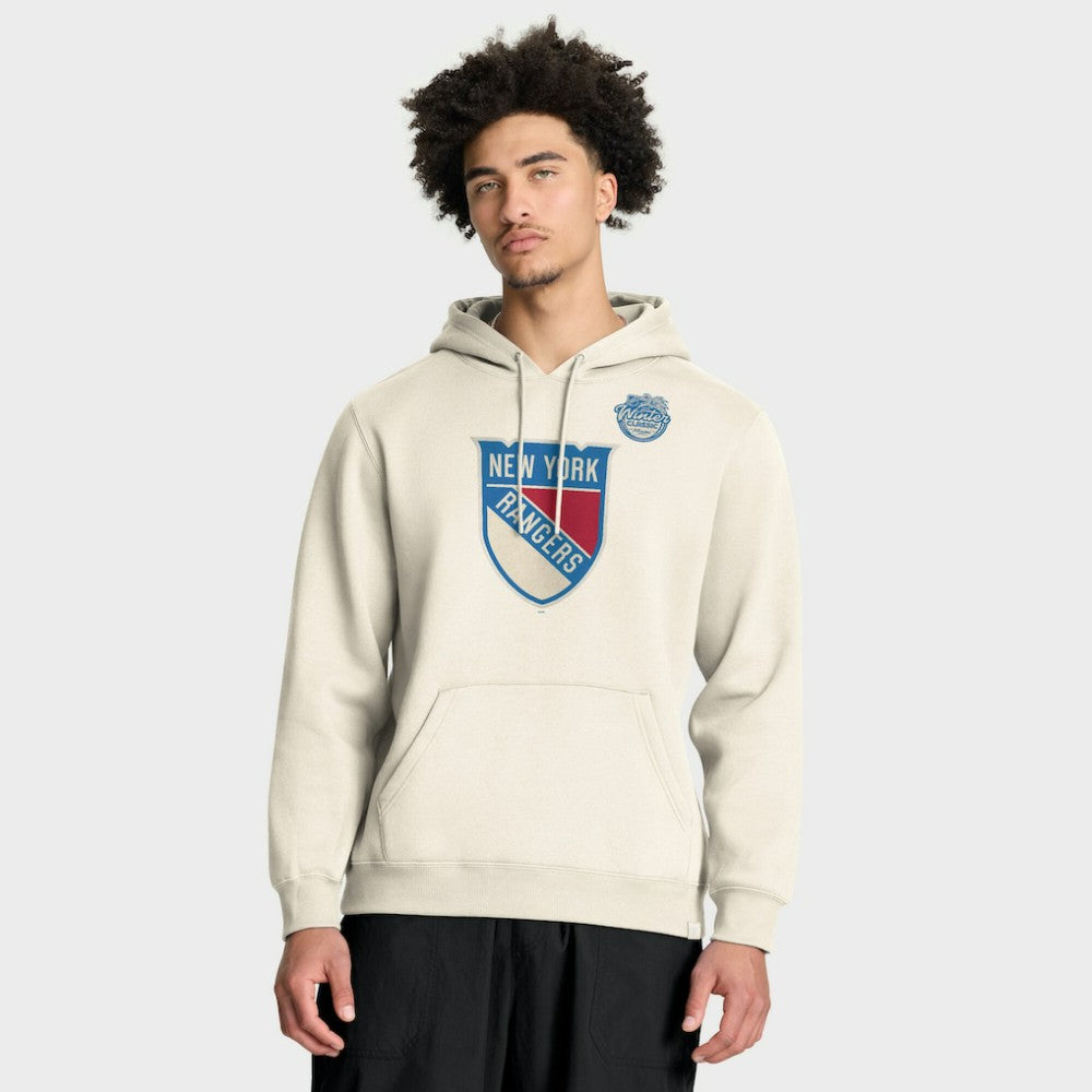 New York Rangers Fanatics 2026 NHL Winter Classic Pullover Hoodie - Cream | US 2001759296