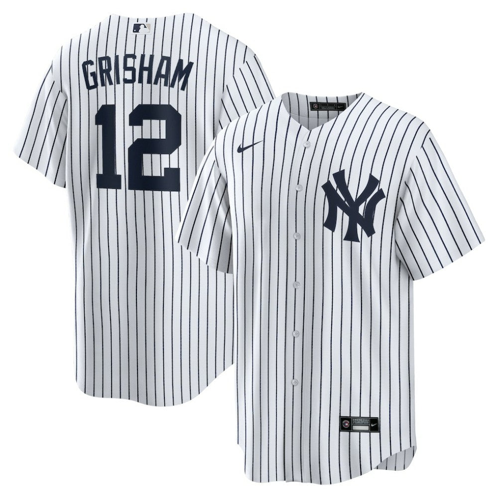 Trent Grisham New York Yankees Nike Home Replica Jersey - White Jerseys