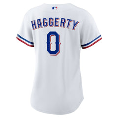 Sam Haggerty Texas Rangers Nike Women's Home Replica Jersey - White Jerseys