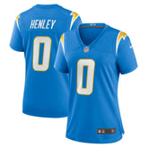 Daiyan Henley Los Angeles Chargers Women's Team Game Jersey - Powder Blue Jerseys