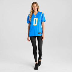 Daiyan Henley Los Angeles Chargers Women's Team Game Jersey - Powder Blue Jerseys