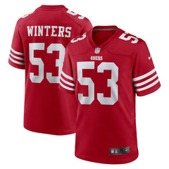 Dee Winters San Francisco 49ers Team Game Jersey - Scarlet Jerseys