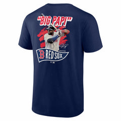 David Ortiz Boston Red Sox Fanatics Retired Player Nickname Name & Number T-Shirt - Navy T-shirts