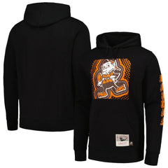 Cleveland Browns Gridiron Classics Big Face 7.0 Pullover Hoodie - Black Hoodies