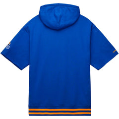 Los Angeles Rams Pre-Game Short Sleeve Pullover Hoodie - Royal Hoodies
