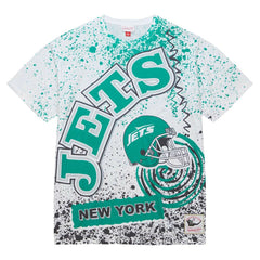 New York Jets Team Burst Sublimated T-Shirt - White T-shirts