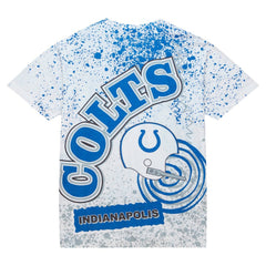 Indianapolis Colts Team Burst Sublimated T-Shirt - White T-shirts
