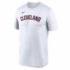 Cleveland Guardians Nike New Legend Wordmark Dri-FIT T-Shirt - White T-shirts