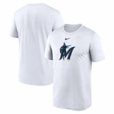 Miami Marlins Nike New Legend Dri-FIT T-Shirt - White T-shirts