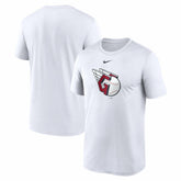 Cleveland Guardians Nike New Legend Dri-FIT T-Shirt - White T-shirts