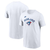 Toronto Blue Jays Nike Cooperstown Collection Wordmark T-Shirt - White T-shirts