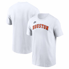 Houston Astros Nike Cooperstown Collection Wordmark T-Shirt - White T-shirts