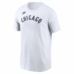 Chicago White Sox Nike Cooperstown Collection Wordmark T-Shirt - White T-shirts