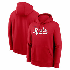 Cincinnati Reds Nike Dri-Fit Club Hoodie - Red Hoodies