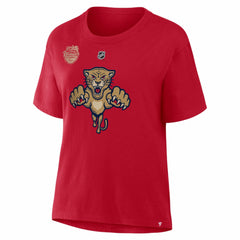 Brad Marchand Florida Panthers Fanatics Women's 2026 NHL Winter Classic Authentic Stack Name & Number T-Shirt - Red | US 2001783618