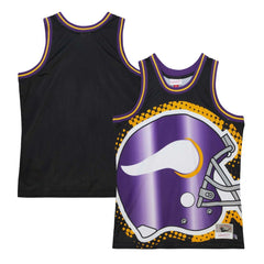 Minnesota Vikings Big Face 7.0 Fashion Tank Top - Black Tops
