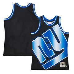 New York Giants Big Face 7.0 Fashion Tank Top - Black Tops