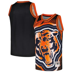 Chicago Bears Big Face 7.0 Fashion Tank Top - Black Tops