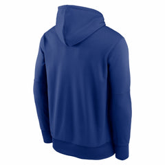 New York Mets Nike Primary Wordmark Therma Hoodie - Royal Hoodies