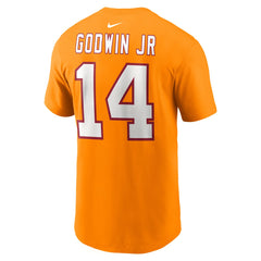 Chris Godwin Jr. Tampa Bay Buccaneers Player Name & Number T-Shirt - Orange T-shirts