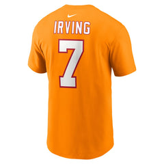 Bucky Irving Tampa Bay Buccaneers Player Name & Number T-Shirt - Orange T-shirts