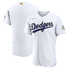 Los Angeles Dodgers Nike 2026 Gold Collection Authentic Jersey - White Jerseys