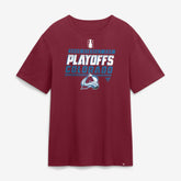 Colorado Avalanche Fanatics 2026 Stanley Cup Playoffs T-Shirt - Garnet | US 2001794471