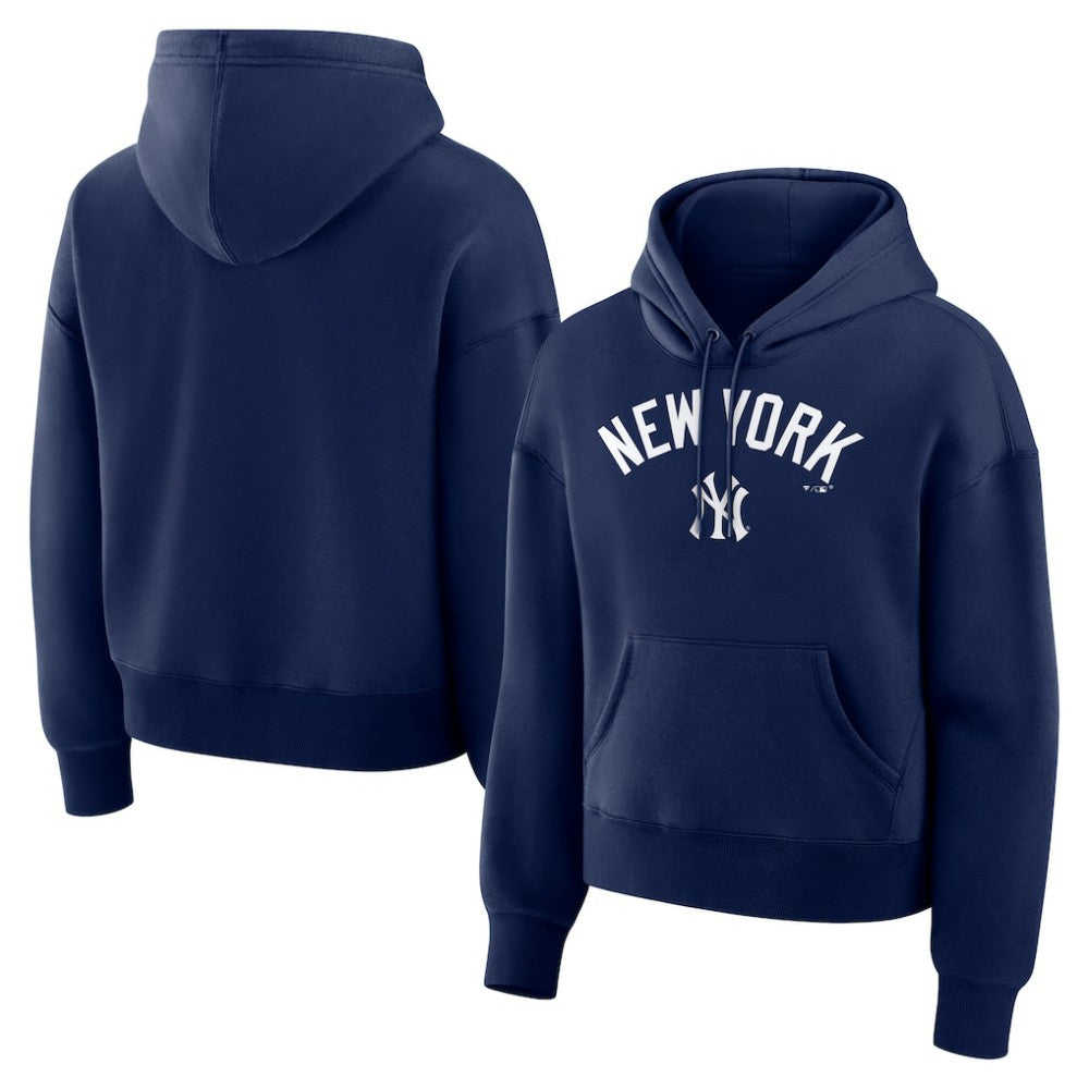New York Yankees Fanatics Women's Lockup Legacy Fleece Hoodie - Navy Hoodies