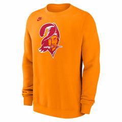 Tampa Bay Buccaneers Bucco Bruce Club Sweatshirt - Orange Sweatshirts