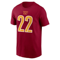 Jacory Croskey-Merritt Washington Commanders Player Name & Number T-Shirt - Burgundy T-shirts