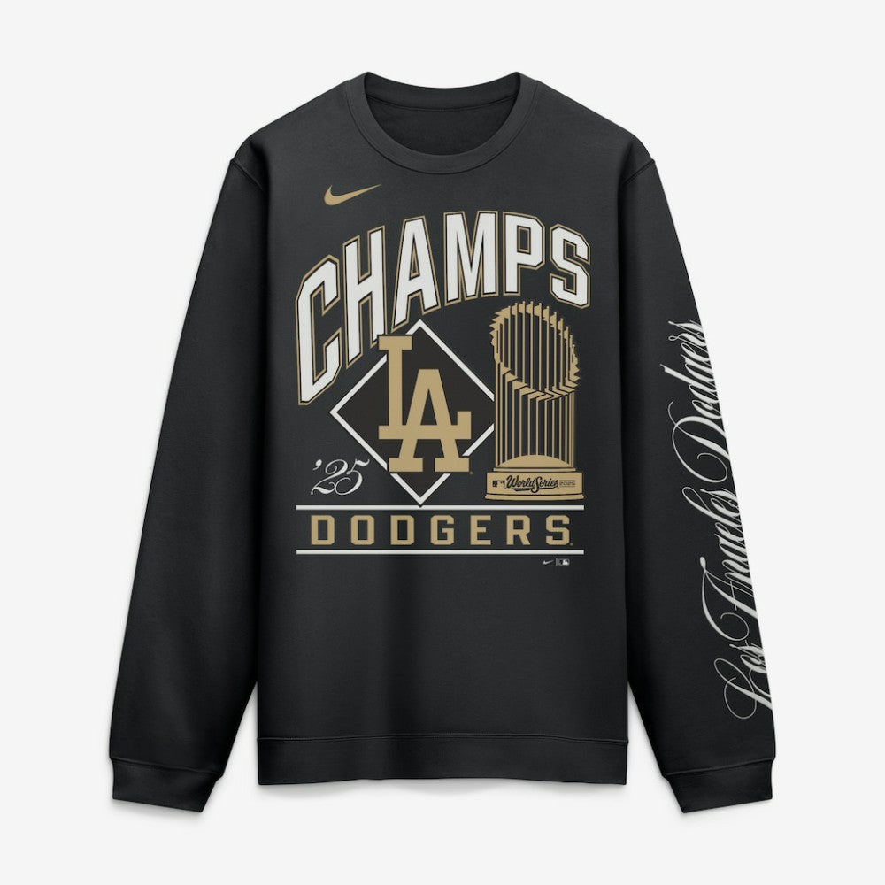 Los Angeles Dodgers Nike 2026 Gold Collection Fleece Pullover - Black Pullover
