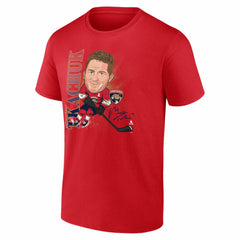 Matthew Tkachuk Florida Panthers Fanatics Caricature Player T-Shirt - Red | US 2001824644