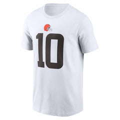 Quinshon Judkins Cleveland Browns Name & Number T-Shirt - White T-shirts