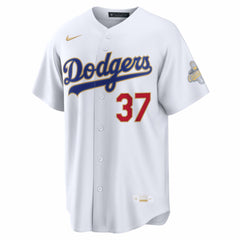 Teoscar Hernández Los Angeles Dodgers Nike 2026 Gold Collection Stadium Jersey - White Jerseys