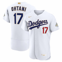 Shohei Ohtani Los Angeles Dodgers Nike 2026 Gold Collection Authentic Jersey - White Jerseys